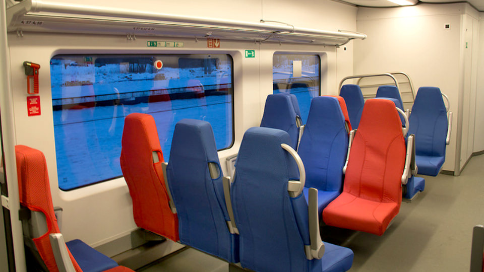 Desiro train car