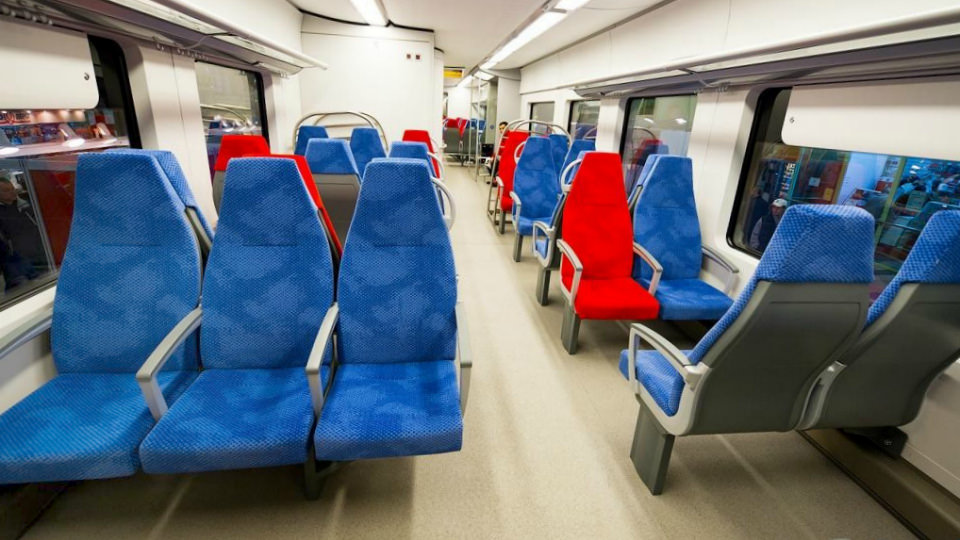 Desiro train car