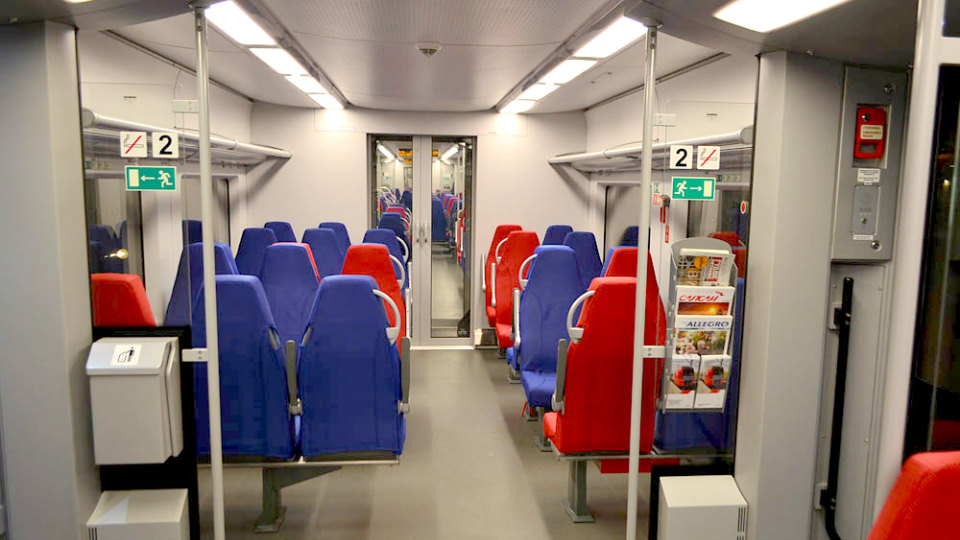 Desiro train car